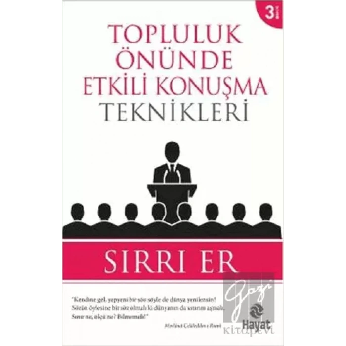 Topluluk Önünde Etkili Konuşma Teknikleri