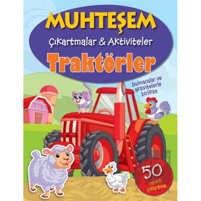 Traktörler - Muhteşem Çıkartmalar ve Aktiviteler
