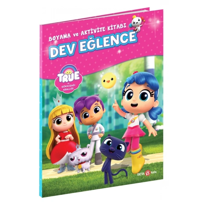 TRUE - DEV EĞLENCE BOYAMA VE  AKTİVİTE KİTABI