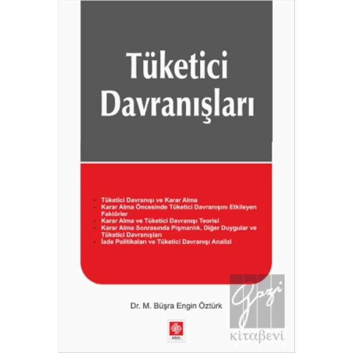 Tüketici Davranışları