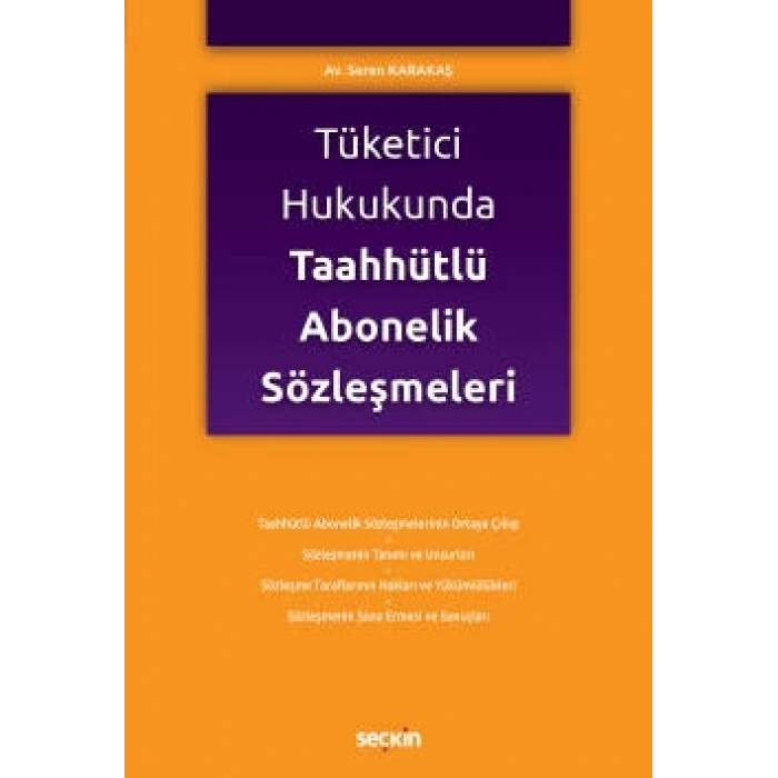 Tüketici Hukukunda Taahhütlü Abonelik Sözleşmeleri