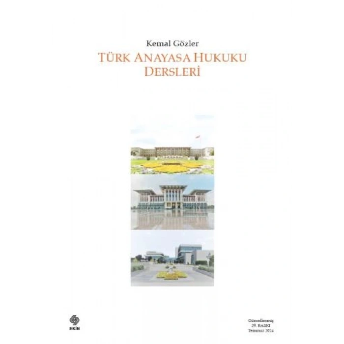 Türk Anayasa Hukuku Dersleri Kemal Gözler