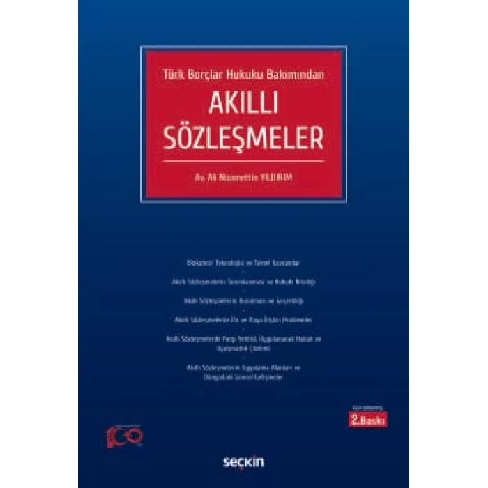 Türk Borçlar Hukuku BakımındanAkıllı Sözleşmeler