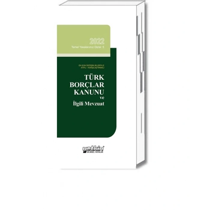 Türk Borçlar Kanunu ve İlgili Mevzuat