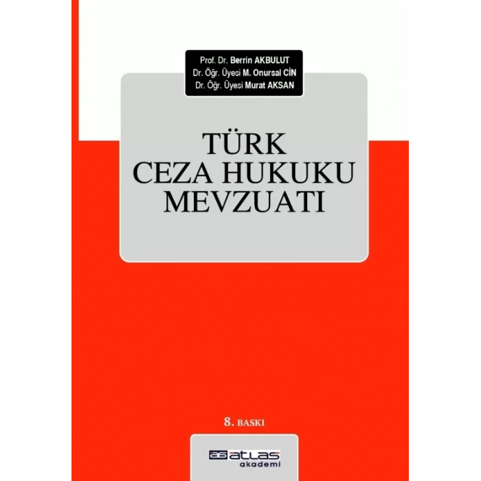 Türk Ceza Hukuku Mevzuatı
