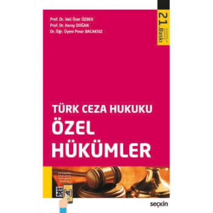 Türk Ceza Hukuku Özel Hükümler