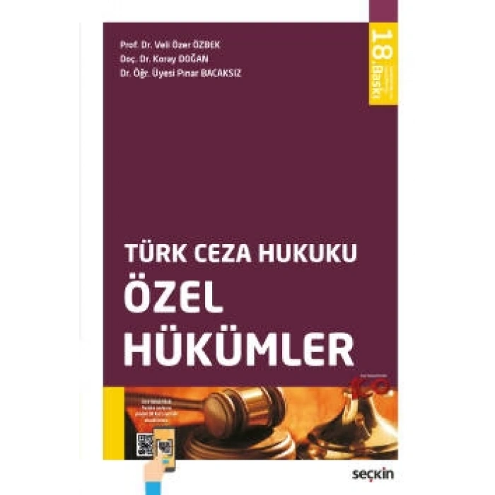 Türk Ceza Hukuku Özel Hükümler
