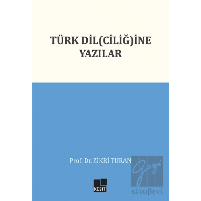 Türk Dil(ciliğ)ine Yazılar