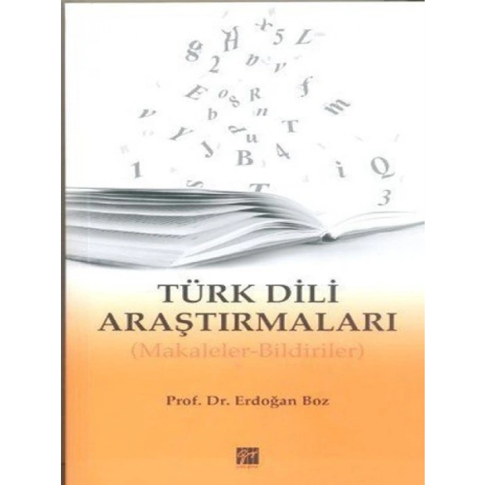 Türk Dili Araştırmaları - Prof. Dr. Erdoğan Boz