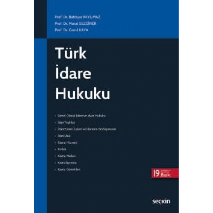 Türk İdare Hukuku