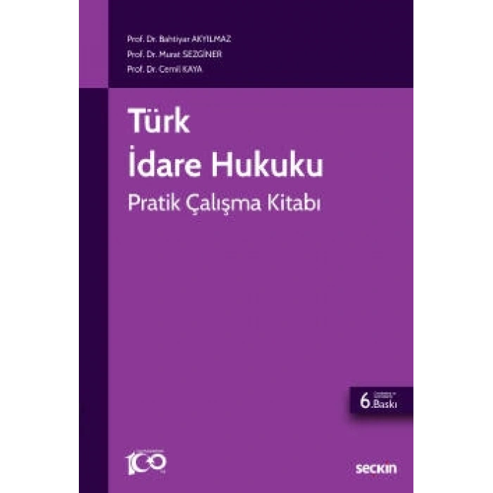 Türk İdare Hukuku Pratik Çalışma Kitabı