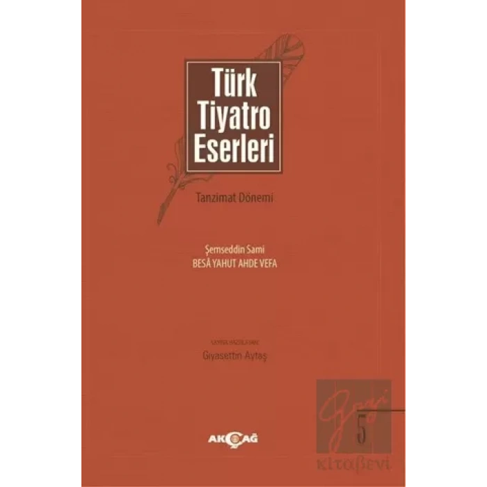 Türk Tiyatro Eserleri 5 Tanzimat Dönemi