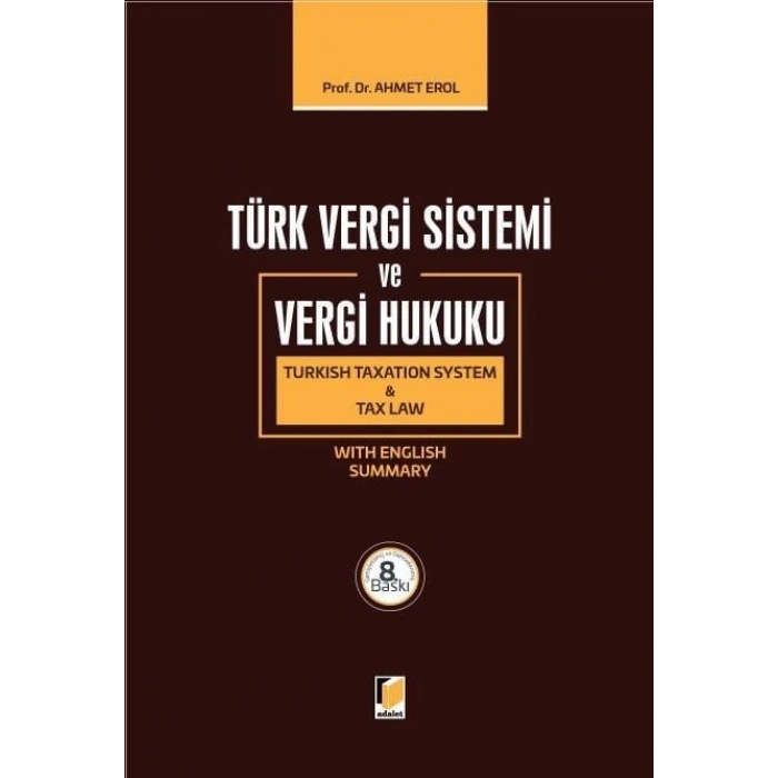 Türk Vergi Sistemi ve Vergi Hukuku