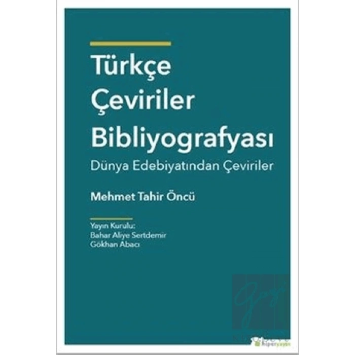 Türkçe Çeviriler Bibliyografisi
