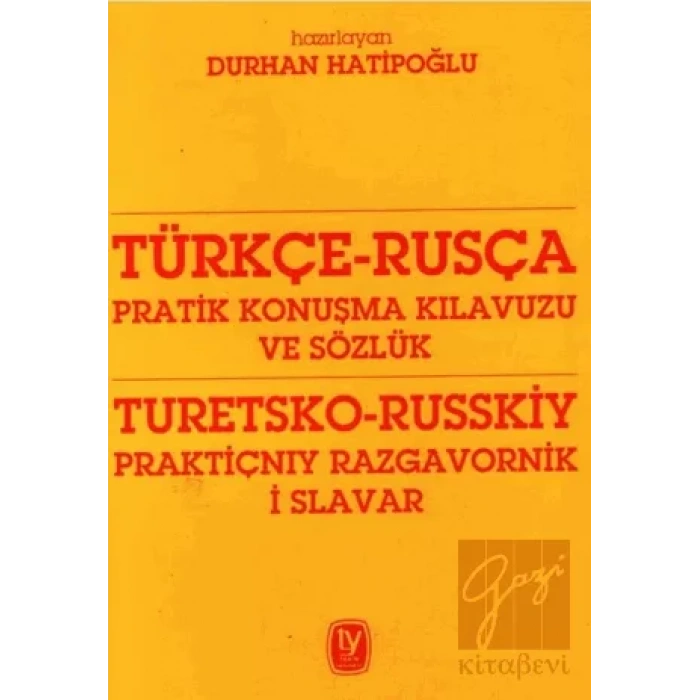 Türkçe Rusça Konuşma Kılavuz