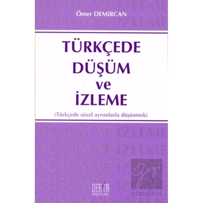 Türkçede Düşüm ve İzleme