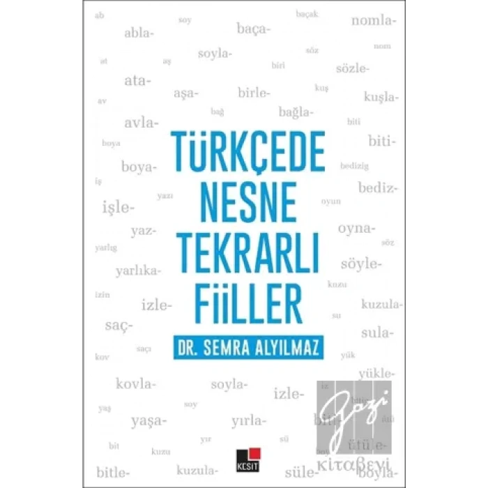 Türkçede Nesne Tekrarlı Fiiller