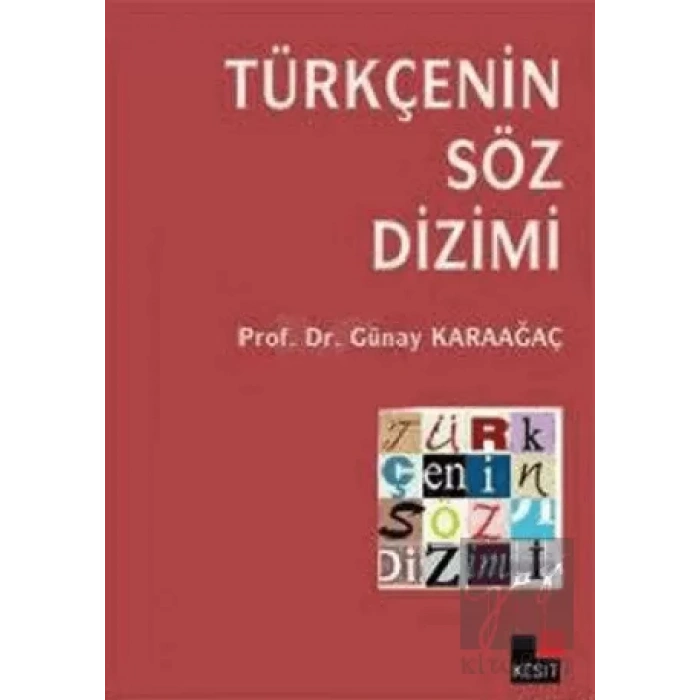 Türkçenin Söz Dizimi