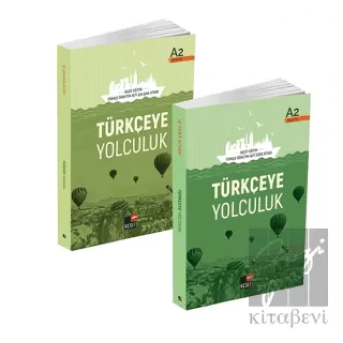Türkçeye Yolculuk: A2 Ders Kitabı - A2 Çalışma Kitabı (2 Kitap Set)