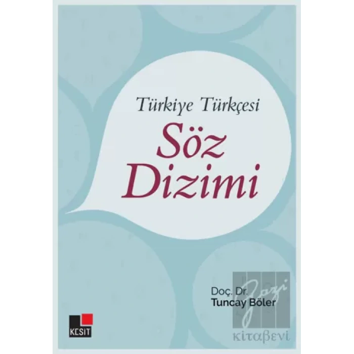 Türkiye Türkçesi Söz Dizimi