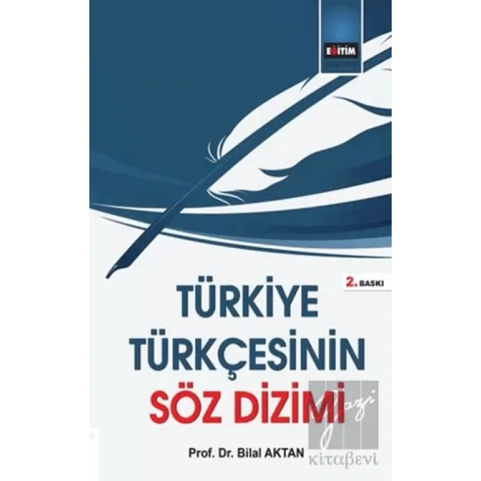 Türkiye Türkçesinin Söz Dizimi