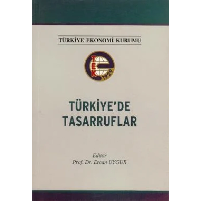 Türkiyede Tasarruflar