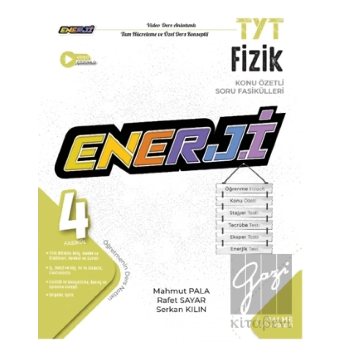 TYT Enerji Fizik Konu Özetli Soru Fasikülleri (4 Fasikül)