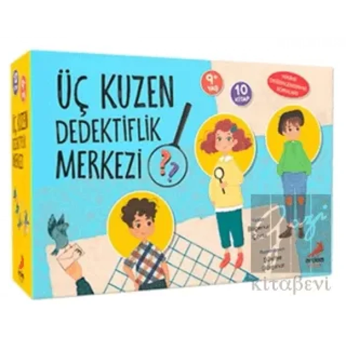 Üç Kuzen Dedektiflik Merkezi (10 Kitap Set)
