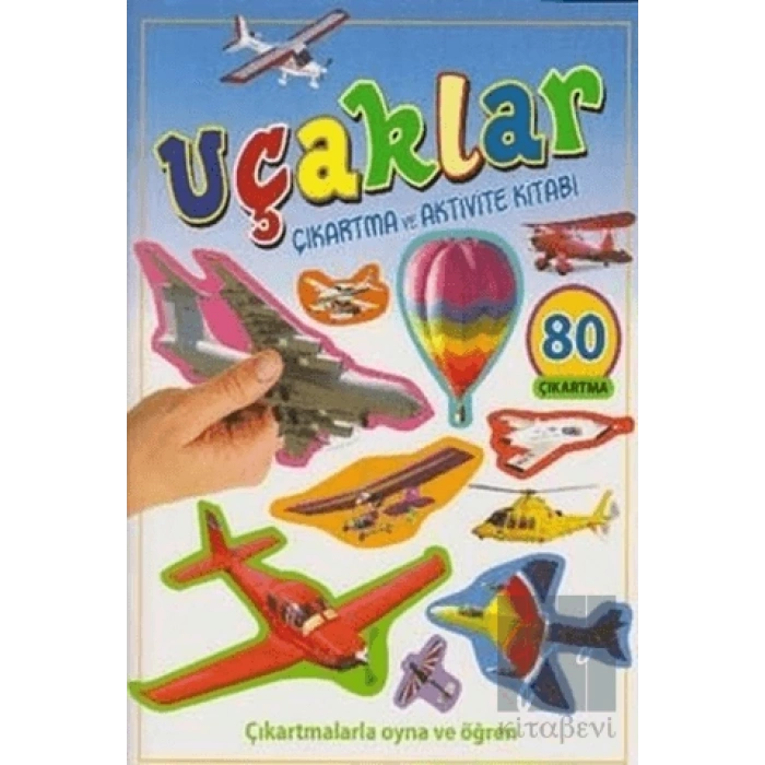 Uçaklar - Çıkartma ve Aktivite Kitabı