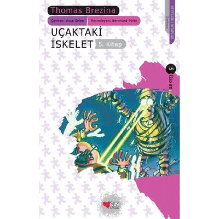 Uçaktaki İskelet Sevimli Canavarlar  5. Kitap