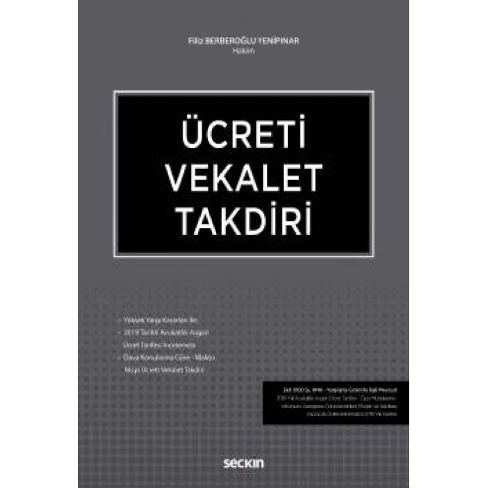 Ücreti Vekalet Takdiri
