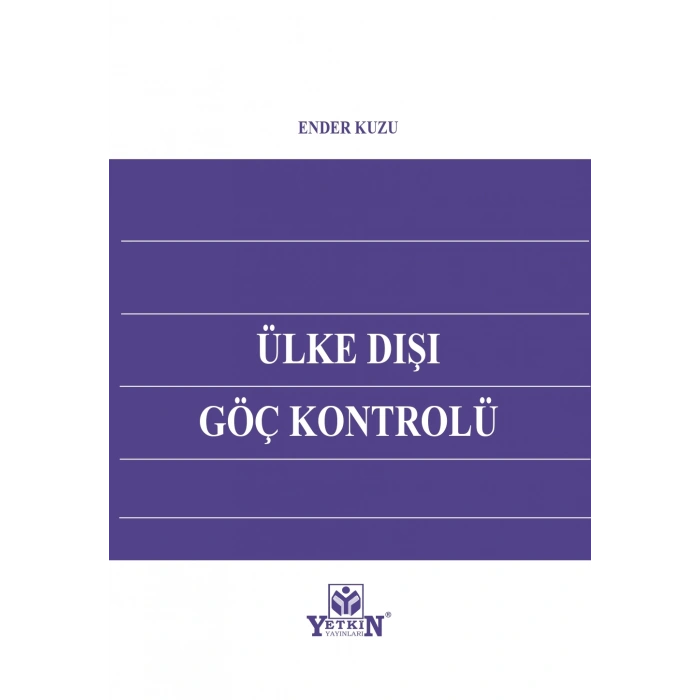 Ülke Dışı Göç Kontrolü