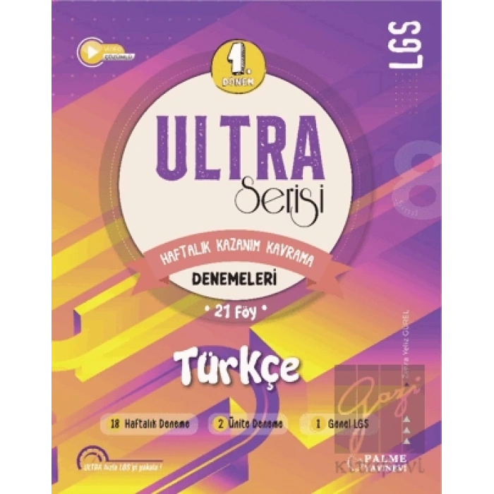 Ultra Serisi LGS 1.Dönem Türkçe Denemeleri