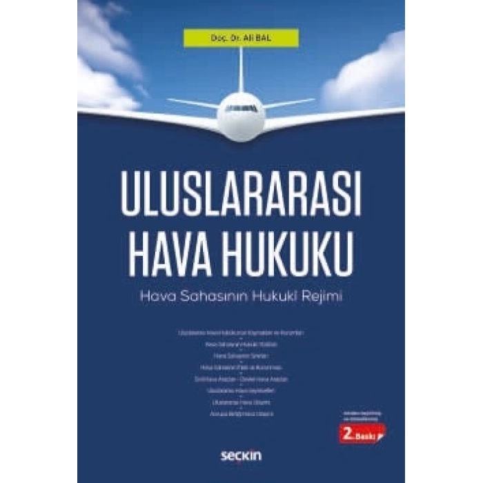 Uluslararası Hava Hukuku Hava Sahasının Hukukî Rejimi