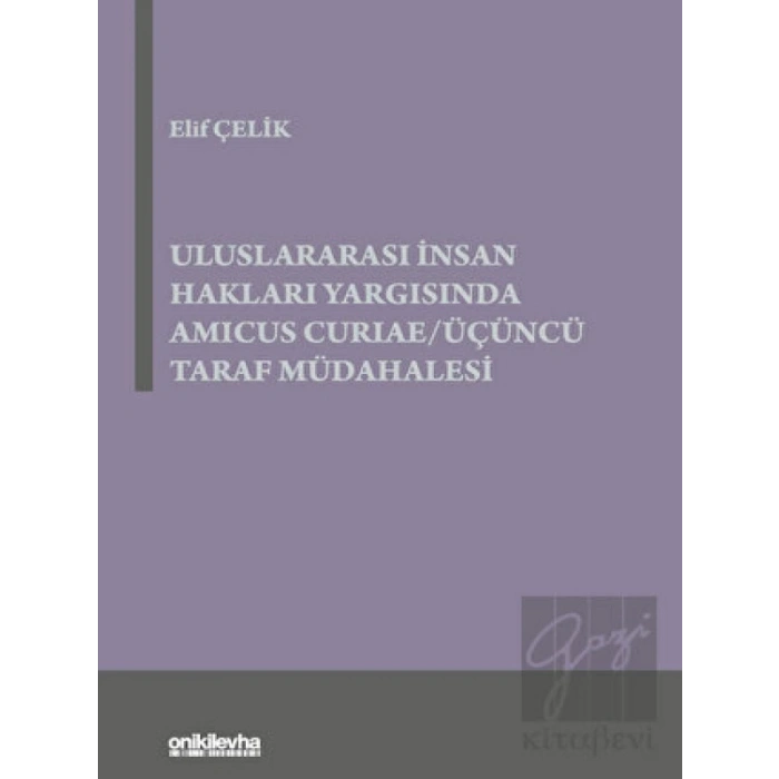Uluslararası İnsan Hakları Yargısında Amicus Curiae - Üçüncü Taraf Müdahalesi