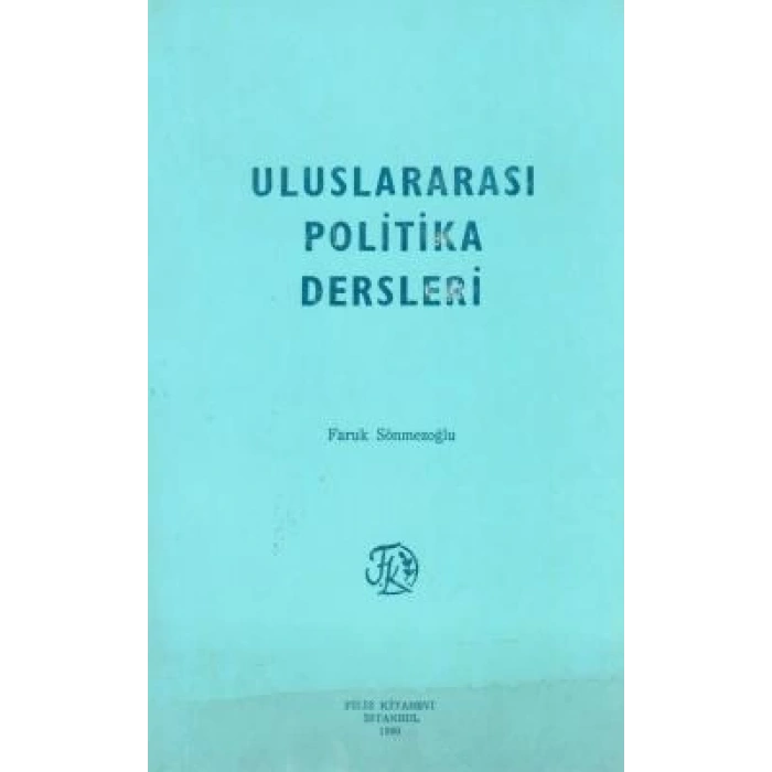 Uluslararası Politika Dersleri