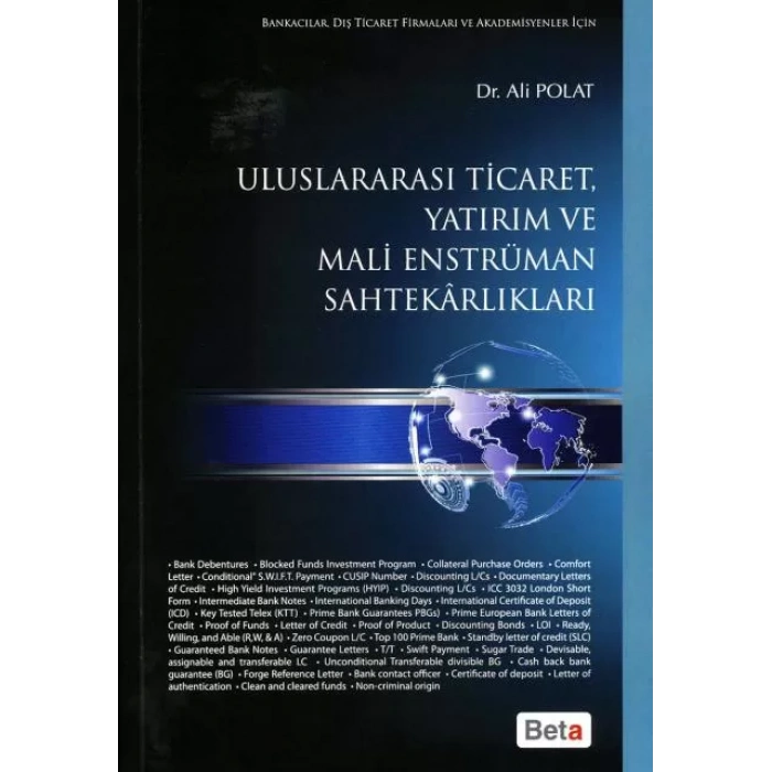 Uluslararası Ticaret, Yatırım ve Mali Enstrüman