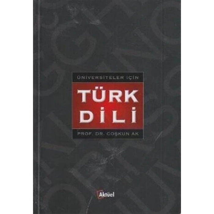 Üniversiteler İçin Türk Dili