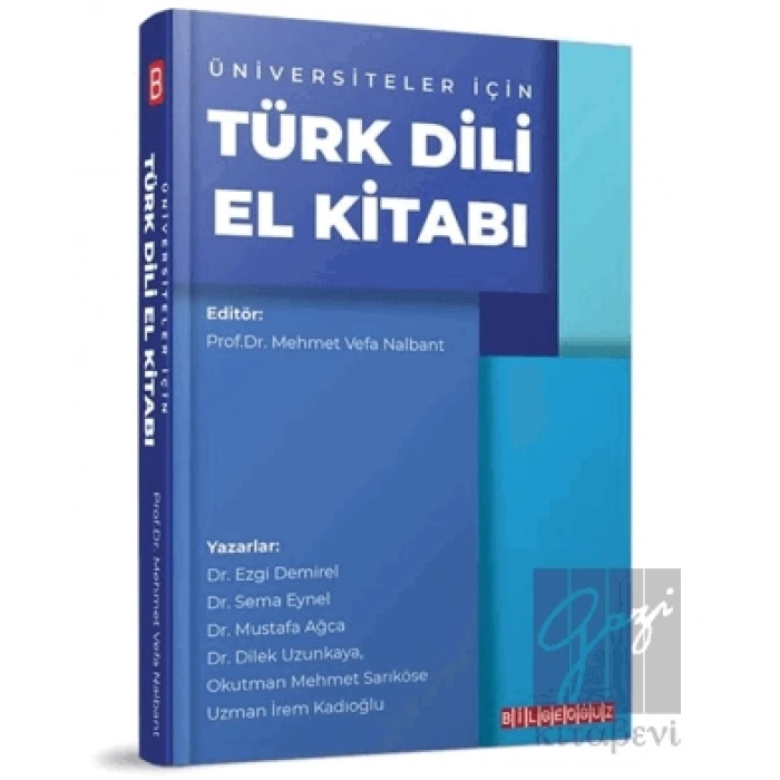 Üniversiteler İçin Türk Dili El Kitabı