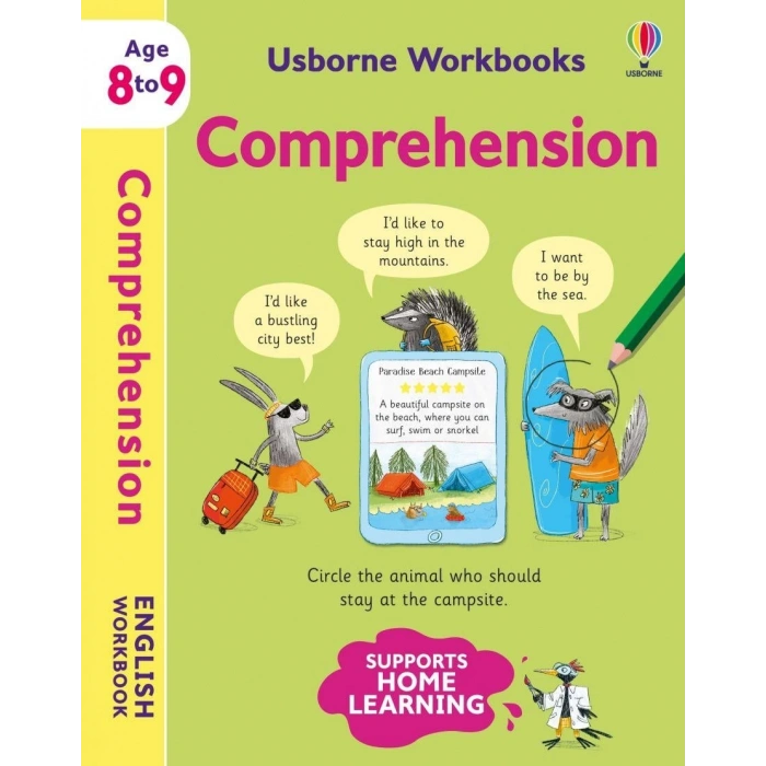 Usborne Workbooks Comprehension 8-9