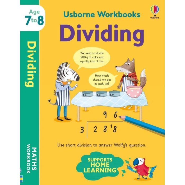 Usborne Workbooks Dividing 7-8