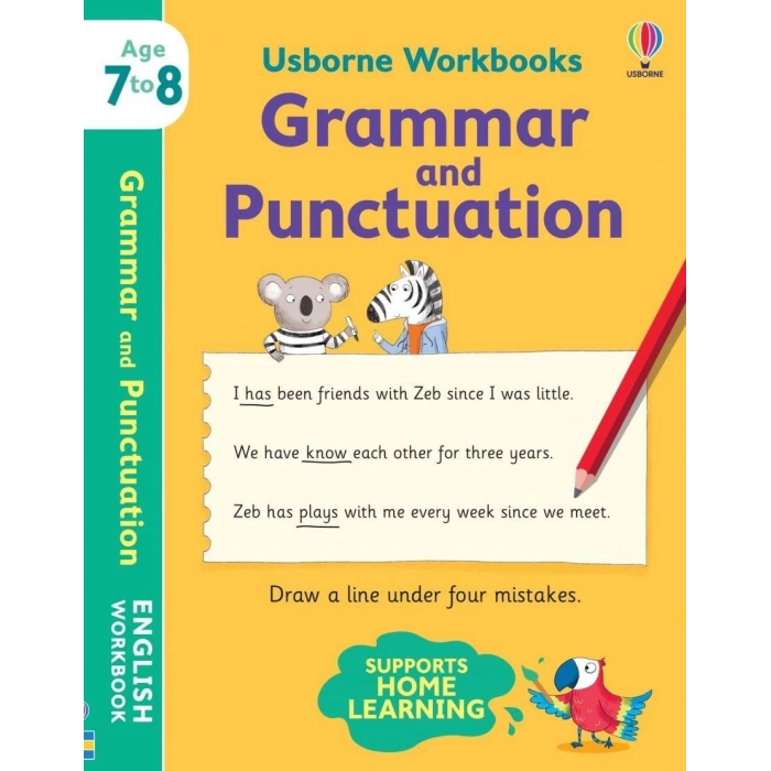 Usborne Workbooks Grammar and Punctuation 7-8