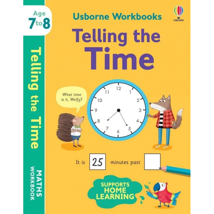 Usborne Workbooks Telling the Time 7-8