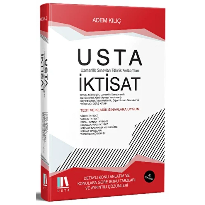 Usta İktisat Konu Anlatımlı ve Çözümlü