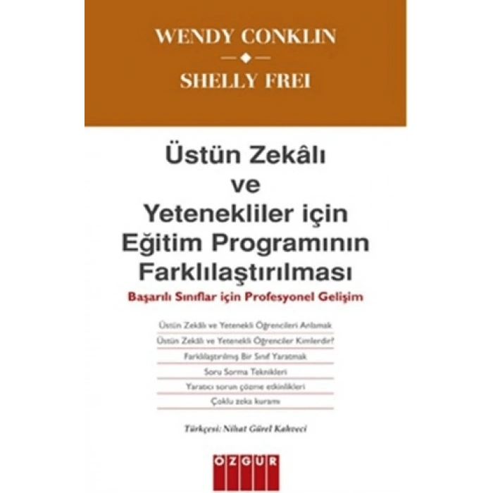 Üstün Zekalı ve Yetenekliler İçin Eğitim Programın