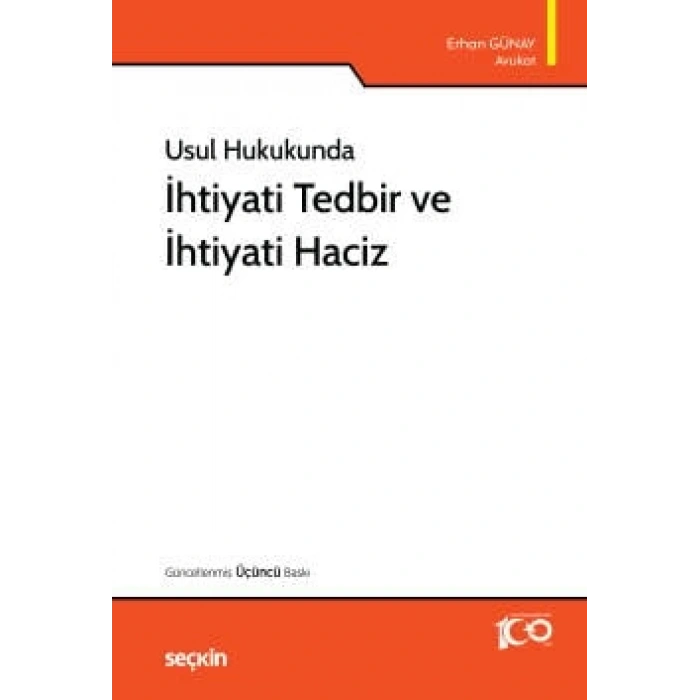 Usul Hukukundaİhtiyati Tedbir ve İhtiyati Haciz