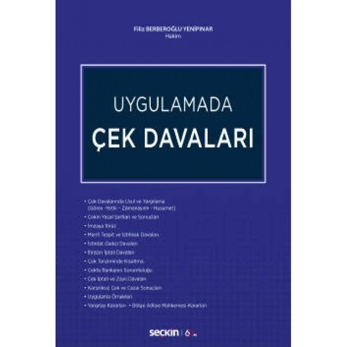 UygulamadaÇek Davaları