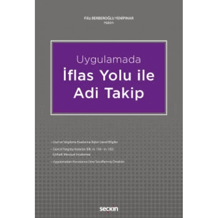 Uygulamadaİflas Yolu ile Adi Takip