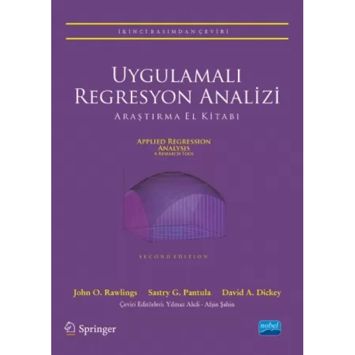 UYGULAMALI REGRESYON ANALİZİ - Applied Regression Analysis