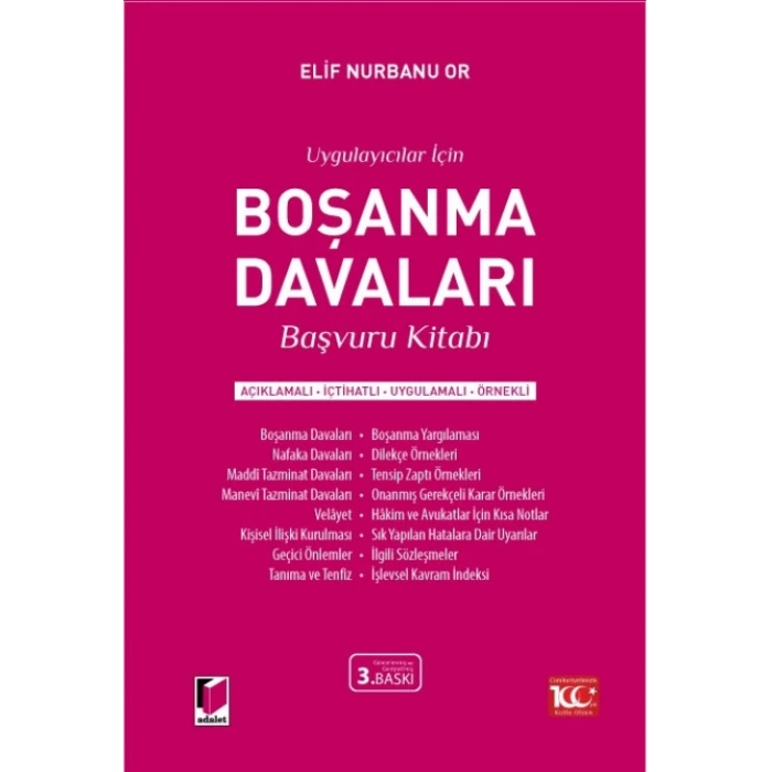 Uygulayıcılar için Boşanma Davaları Başvuru Kitabı